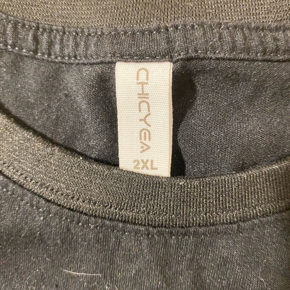 Chicyea Classic Black Men's T-Shirt 2XL (NN) - Picture 5 of 10